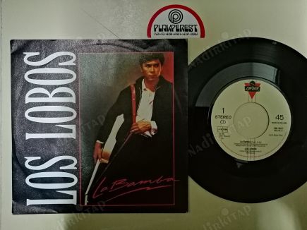 LOS LOBOS - LA BAMBA - 1987 HOLLANDA BASIM 45 LİK PLAK