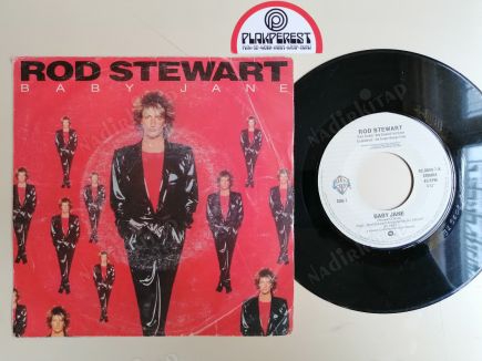 ROD STEWART - BABY JANE 1983 BELÇİKA BASIM 45 LİK PLAK