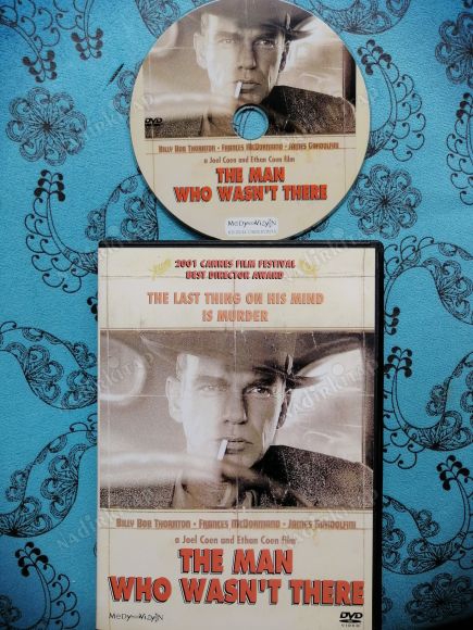 THE MAN WHO WASN’T  THERE -  JOEL COEN / ETHAN COEN  -116 DAKİKA TÜRKİYE BASIM  DVD FİLM