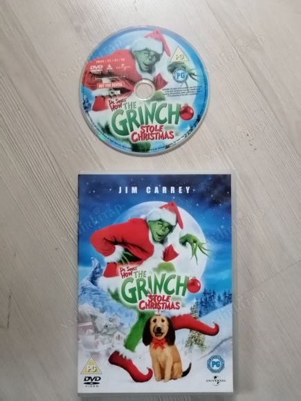 HOW THE GRINCH STOLE CHRISTMAS - JIM CARREY - 101 DAKİKA -  DVD FİLM - AVRUPA BASIM TÜRKÇE DİL VE ALTYAZI YOKTUR)