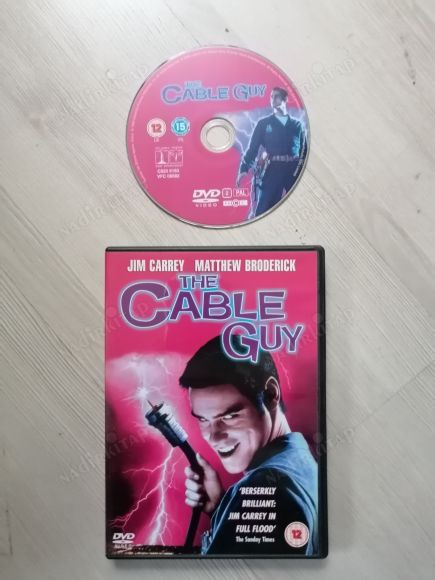 CABLE GUY  - JIM CARREY - 92 DAKİKA -DVD FİLM   AVRUPA BASIM TÜRKÇE DİL VE ALTYAZI YOKTUR (+12)