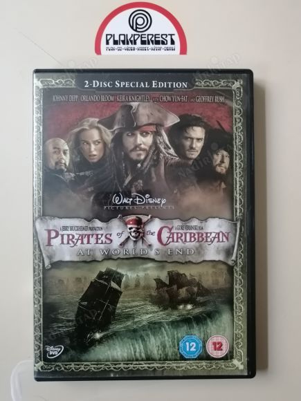 PIRATES OF  CARIBBEAN -At World’s End  - 161 DAKİKA  -2 DISC SPECIAL EDITION -  DVD FİLM   AVRUPA BASIM TÜRKÇE DİL VE ALTYAZI YOKTUR (+12)