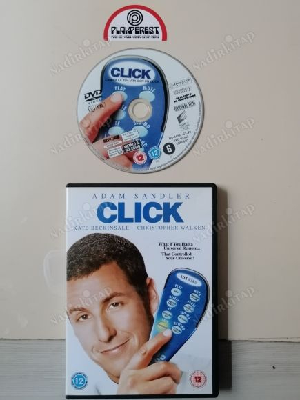 CLICK -ADAM SANDLER - 103  DAKİKA  DVD FİLM   AVRUPA BASIM TÜRKÇE DİL VE ALTYAZI YOKTUR