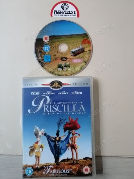 THE ADVENTURES OF PRISCILLA  - HUGO WEAVING /GUY PEARCE - 99  DAKİKA  DVD FİLM   AVRUPA BASIM TÜRKÇE DİL VE ALTYAZI YOKTUR (+15)