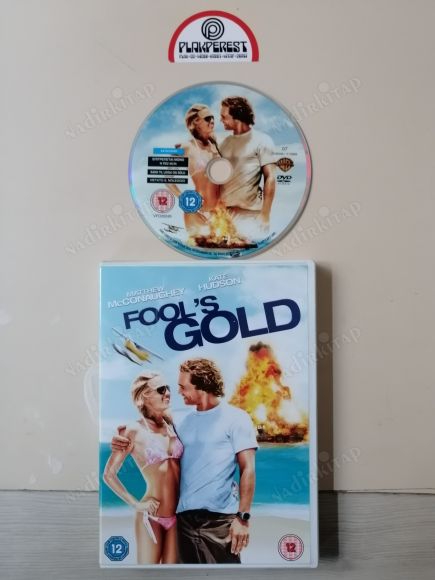 FOOL’S GOLD - MATTHEW McCONAUGHEY  -  107  DAKİKA  DVD FİLM   AVRUPA BASIM TÜRKÇE DİL VE ALTYAZI YOKTUR (+12)