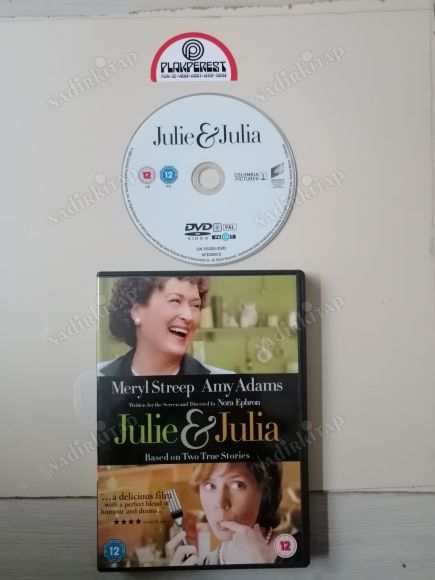 JULIE & JULIA  - MERYL STREEP / AMY ADAMS -  118 DAKİKA  DVD FİLM   AVRUPA BASIM TÜRKÇE DİL VE ALTYAZI YOKTUR (+12)