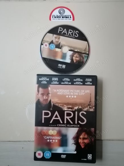 PARIS - JULIETTE BINOCHE / ROMAIN DURIS - 124  DAKİKA  DVD FİLM   AVRUPA BASIM TÜRKÇE DİL SEÇENEĞİ YOKTUR  (+15)