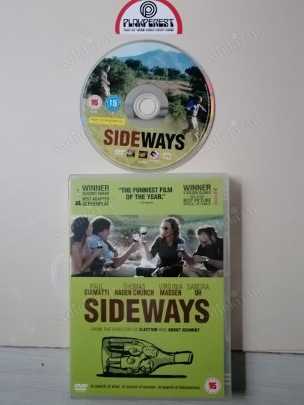 SIDEWAYS  -PAUL GIAMATTI  - 121 DAKİKA  DVD FİLM   AVRUPA BASIM TÜRKÇE DİL SEÇENEĞİ YOKTUR  (+15)