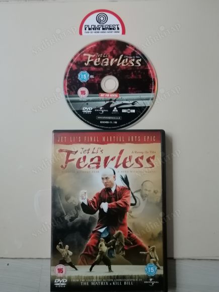 FEARLESS - JET LI -  99 DAKİKA  DVD FİLM   AVRUPA BASIM TÜRKÇE DİL SEÇENEĞİ YOKTUR  (+15)