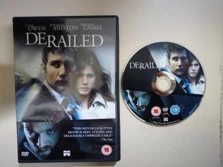 DERAILED - CLIVE OWEN / JENNIFER ANISTON  103 DAKİKA  - DVD FİLM   AVRUPA BASIM TÜRKÇE DİL SEÇENEĞİ YOKTUR (+15)