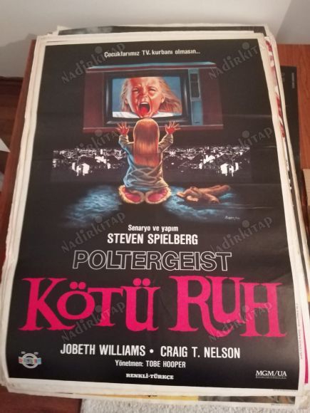 POLTERGEIST - KÖTÜ RUH - STEVEN SPILBERG  - 70X100 CM EBATLARINDA FİLM AFİŞİ