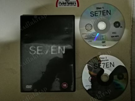 SE7EN - BRAD PITT  / MORGAN FREEMAN -  122+163   DAKİKA  - 2 DISC SET  - DVD FİLM   AVRUPA BASIM TÜRKÇE DİL SEÇENEĞİ YOKTUR (+18)