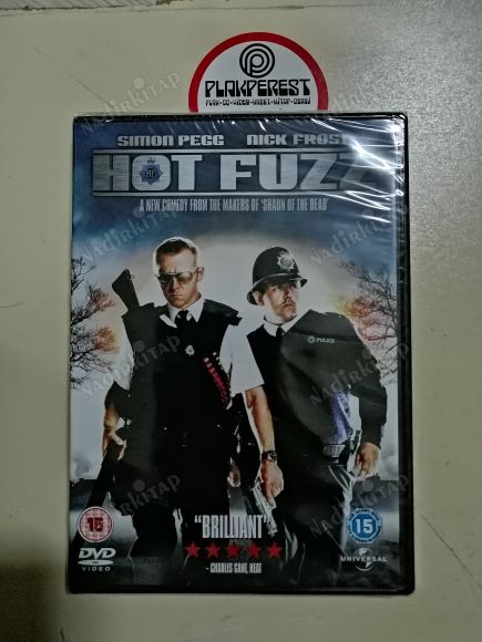 HOT FUZZ  - SIMON PEGG / NICK FROST  116 DAKİKA  DVD FİLM   AVRUPA BASIM TÜRKÇE DİL SEÇENEĞİ YOKTUR (+15) * AÇILMAMIŞ AMBALAJINDA*