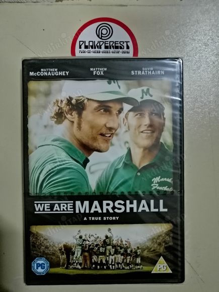 WE ARE MARSHALL  - MATTHEW McCONAUGHEY  126  DAKİKA  DVD FİLM   AVRUPA BASIM TÜRKÇE DİL SEÇENEĞİ YOKTUR  * AÇILMAMIŞ AMBALAJINDA*