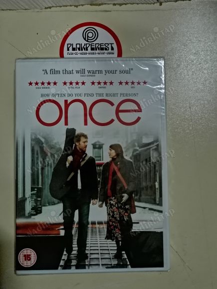 ONCE - JOHN CARNEY FİLMİ  83 DAKİKA DVD FİLM  AVRUPA BASIM TÜRKÇE DİL SEÇENEĞİ YOKTUR  (+15) * AÇILMAMIŞ AMBALAJINDA*