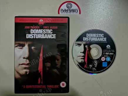 DOMESTIC DISTURBANCE - JOHN TRAVOLTA / VINCE VAUGHN  86 DAKİKA DVD FİLM  AVRUPA BASIM TÜRKÇE DİL SEÇENEĞİ YOKTUR  (+12)