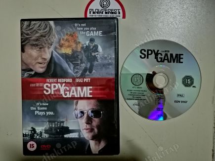 SPY GAME - ROBERT REDFORD/BRAD PITT  122 DAKİKA - DVD FİLM  AVRUPA BASIM TÜRKÇE DİL SEÇENEĞİ YOKTUR  (+15)