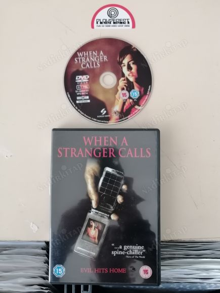 WHEN A STRANGER CALLS - A SIMON WEST FILM  83 DAKİKA - DVD FİLM - AVRUPA BASIM TÜRKÇE DİL SEÇENEĞİ YOKTUR  (+15)