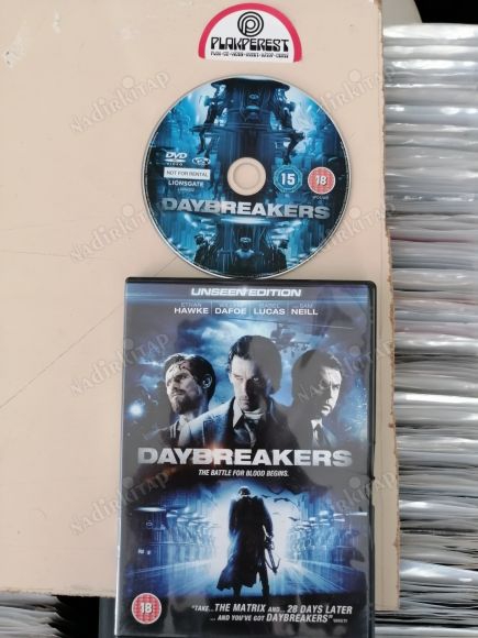 DAYBREAKERS -  ETHAN HAWKE/WILLIAM DAFOE - 94 DAKİKA - DVD FİLM - AVRUPA BASIM TÜRKÇE DİL SEÇENEĞİ YOKTUR  (+18)