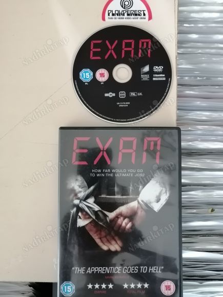 EXAM - A STUART HAZELDINE FILM -   97 DAKİKA - DVD FİLM - AVRUPA BASIM TÜRKÇE DİL SEÇENEĞİ YOKTUR  (+15)