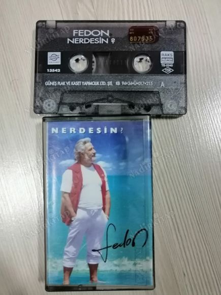 FEDON - NERDESİN - 1994 TÜRKİYE BASIM -(KASET)