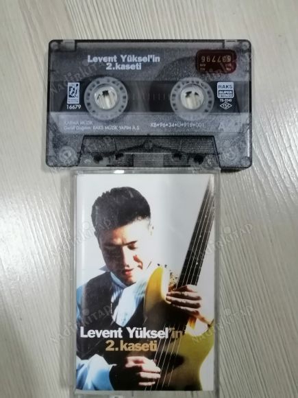 LEVENT YÜKSEL- LEVENT YÜKSEL’İN 2. KASETİ -  1996  TÜRKİYE  Basım  *KASET*