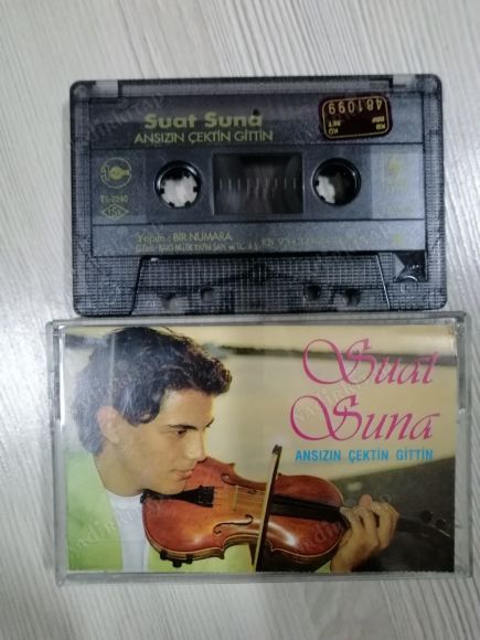 SUAT SUNA -ANSIZIN ÇEKTİN GİTTİN -  1993  TÜRKİYE  Basım  *KASET*