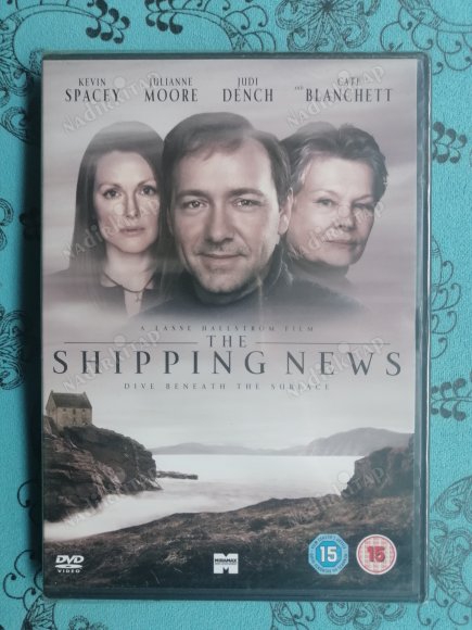 THE SHIPPING NEWS  - KEVIN SPACEY /JULIANNE MOORE 107  DAKİKA+EXTRAS  -DVD FİLM- AVRUPA BASIM TÜRKÇE DİL SEÇENEĞİ YOKTUR (+15) *AÇILMAMIŞ AMBALAJINDA*