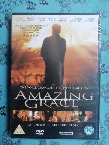 AMAZING GRACE - A MICHAEL APTED FILM  113 DAKİKA+EXTRAS  -DVD FİLM- AVRUPA BASIM TÜRKÇE DİL SEÇENEĞİ YOKTUR  *AÇILMAMIŞ AMBALAJINDA*