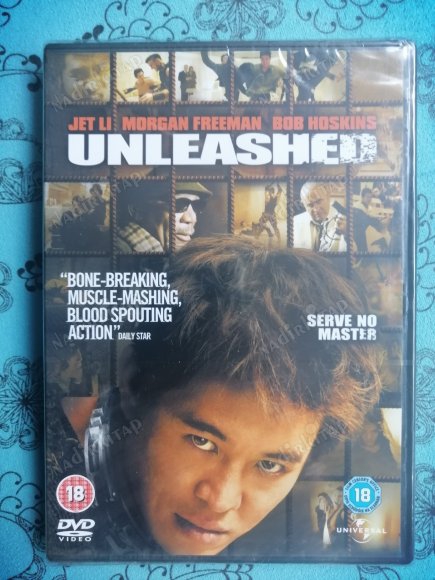 UNLEASHED - JET LI / MORGAN FREEMAN 97 DAKİKA+EXTRAS  -DVD FİLM- AVRUPA BASIM TÜRKÇE DİL SEÇENEĞİ YOKTUR (+18) *AÇILMAMIŞ AMBALAJINDA*