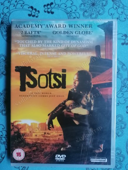 TSOTSI -  A GAVIN HOOD FILM   90 DAKİKA+EXTRAS -DVD FİLM- AVRUPA BASIM TÜRKÇE DİL SEÇENEĞİ YOKTUR (+15) *AÇILMAMIŞ AMBALAJINDA*