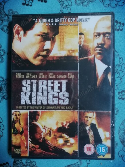 STREET KINGS - KEANU REEVES / FOREST WHITAKER 104 DAKİKA+EXTRAS -DVD FİLM- AVRUPA BASIM TÜRKÇE DİL SEÇENEĞİ YOKTUR (+15) * AÇILMAMIŞ AMBALAJINDA*