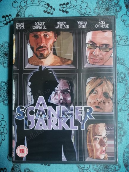 A SCANNER DARKLY  - KEANU REEVES / WINONA RYDER  96 DAKİKA+EXTRAS -DVD FİLM- AVRUPA BASIM TÜRKÇE DİL SEÇENEĞİ YOKTUR (+15) * AÇILMAMIŞ AMBALAJINDA*