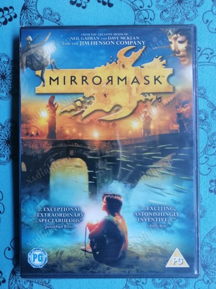 MIRRORMASK - A DAVE McKEAN FILM  97 DAKİKA DVD FİLM- AVRUPA BASIM TÜRKÇE DİL SEÇENEĞİ YOKTUR  * AÇILMAMIŞ AMBALAJINDA*