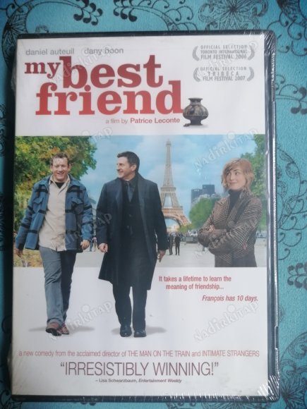 MY BEST FRIEND - DANIEL AUTEUIL /DANY BOON   95 DAKİKA DVD FİLM- AVRUPA BASIM TÜRKÇE DİL SEÇENEĞİ YOKTUR  * AÇILMAMIŞ AMBALAJINDA*