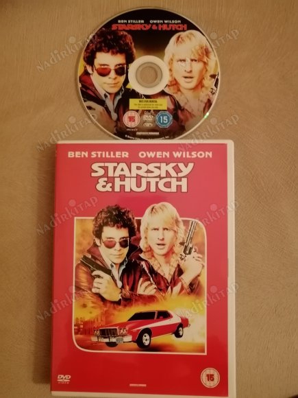 STURSKY & HUTCH  BEN STILLER/OWEN WILSON  DVD FİLM -96 DAKİKA+ EXTRAS - AVRUPA BASIM TÜRKÇE DİL SEÇENEĞİ YOKTUR (+15)