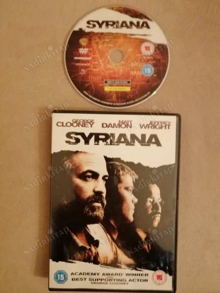 SYRIANA -GEORGE CLOONEY /MATT DAMON   DVD FİLM -122 DAKİKA+ EXTRAS - AVRUPA BASIM TÜRKÇE DİL SEÇENEĞİ YOKTUR (+15)