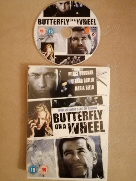 BUTTERFLY ON A WHEEL - PIERCE BROSNAN/GERARD BUTLER  DVD FİLM - 91  DAKİKA+ EXTRAS - AVRUPA BASIM TÜRKÇE DİL SEÇENEĞİ YOKTUR (+15)