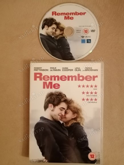 REMEMBER ME - ROBERT PATTINSON /EMILIE DE RAVIN  108 DAKİKA+ EXTRAS - AVRUPA BASIM TÜRKÇE DİL SEÇENEĞİ YOKTUR (+12)