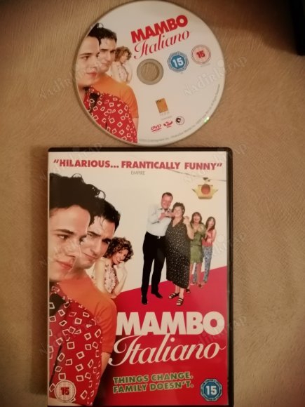 MAMBO ITALIANO  - EMILE GAUDREAULT-  DVD - 89 DAKİKA+ EXTRAS - AVRUPA BASIM TÜRKÇE DİL SEÇENEĞİ YOKTUR (+15)