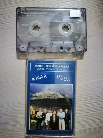 KNAR - ANADOLU ERMENİ HALK MÜZİĞİ-   1999 TÜRKİYE BASIM  *KASET*