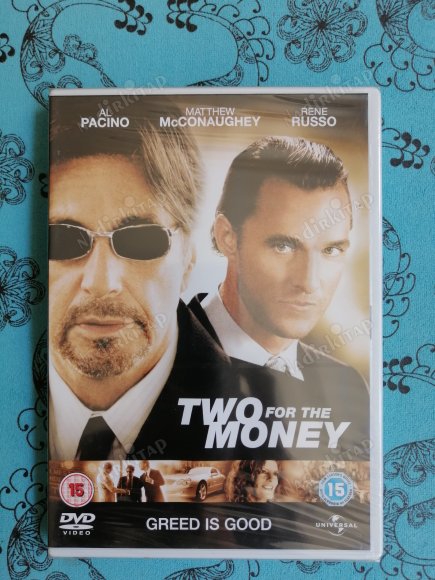 TWO FOR THE MONEY  -AL PACINO /RENE RUSSO 117 DAKİKA + EXTRAS  DVD -AVRUPA BASIM TÜRKÇE DİL SEÇENEĞİ YOKTUR (+15) *AÇILMAMIŞ AMBALAJINDA*