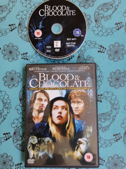 BLOOD & CHOCOLATE - AGNES BRUCKNER/OLIVIER MARTINEZ   DVD FİLM 95 DAKİKA+EXTRAS AVRUPA BASIM TÜRKÇE DİL SEÇENEĞİ YOKTUR (+12)