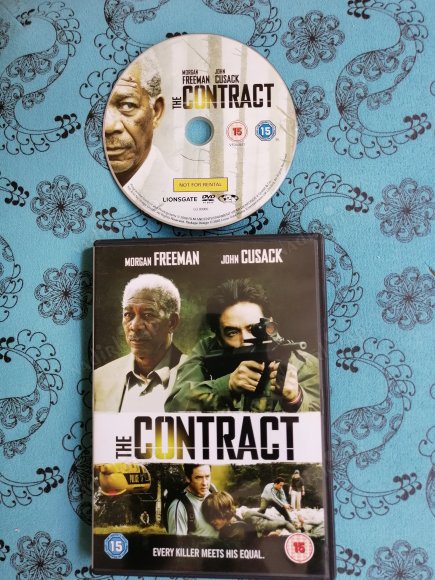 THE CONTRACT  - MORGAN FREEMAN/JOHN CUSACK  DVD FİLM  93 DAKİKA +EXTRAS AVRUPA BASIM TÜRKÇE DİL SEÇENEĞİ YOKTUR (+15)