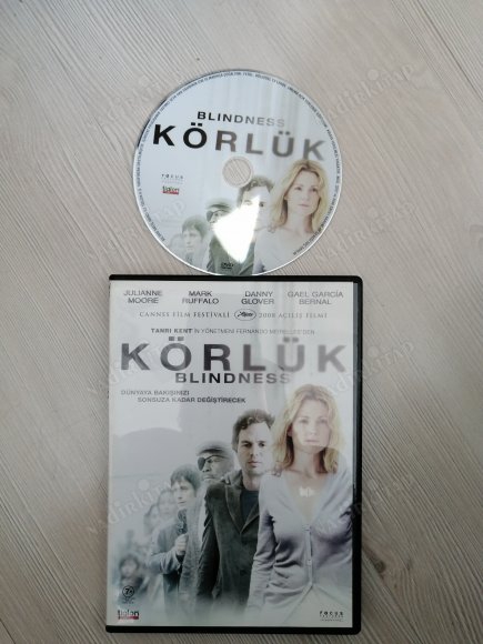 KÖRLÜK (BLINDNESS)  -FERNANDO MEIRELLES FİLMİ - DVD FİLM - 120 DAKİKA +EKSTRALAR