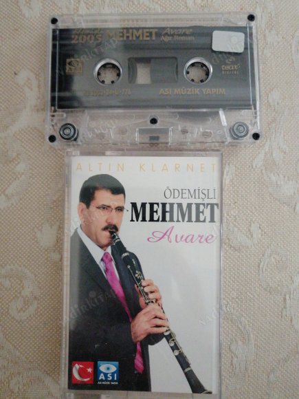 ÖDEMİŞLİ MEHMET  (ALTIN KLARNET -AVARE   2005  TÜRKİYE BASIM -(KASET)