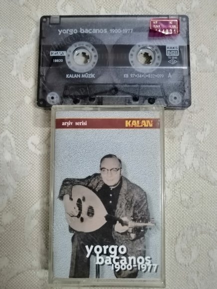 YORGO BACANOS 1900-1977 - 1997  TÜRKİYE BASIM -(KASET)