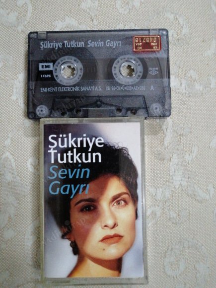 ŞÜKRİYE TUTKUN - SEVİN GAYRI  - 1996 TÜRKİYE BASIM  KASET