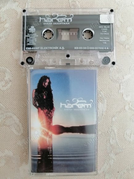 SARAH BRIGHTMAN - HAREM - 2003  TÜRKİYE BASIM  2. EL KASET