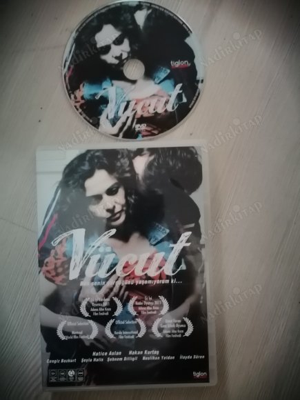 VÜCUT - BİR MUSTAFA NURİ FİLMİ - HATİCE ASLAN /HAKAN KURTAŞ   DVD FİLM - 104 DAKİKA +EKSTRALAR